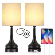 Touch Control Table Lamps Set of 2